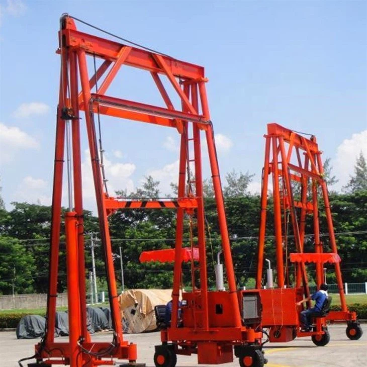 Hydraulic Mobile Container Gantry Crane