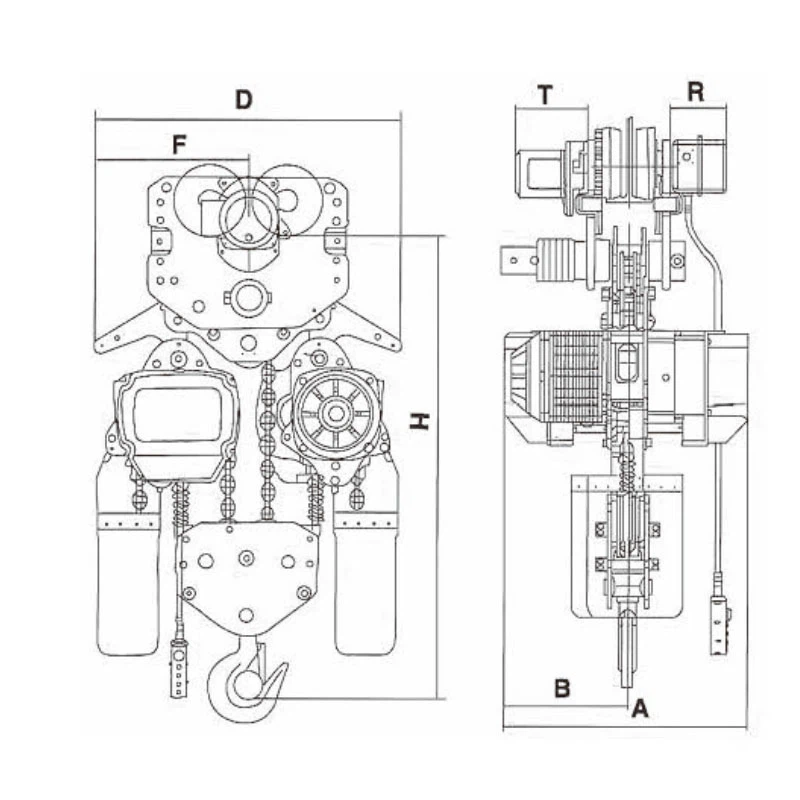 Trolley Mounted Hoist Trolley Mounted Hoist